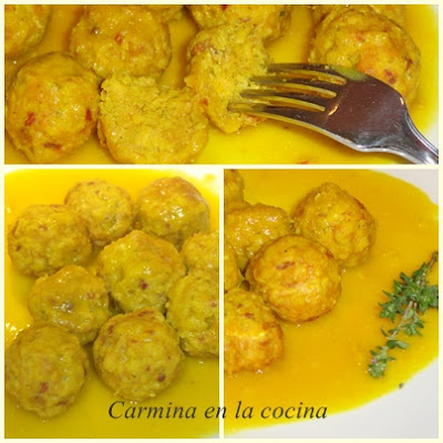 Albóndigas en salsa de cebolla