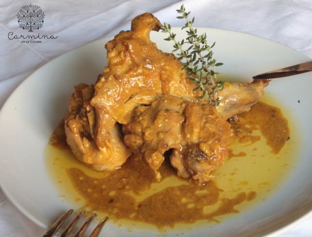 Conejo al ajillo, receta de mi madre Conejo al ajillo, receta de mi madre
