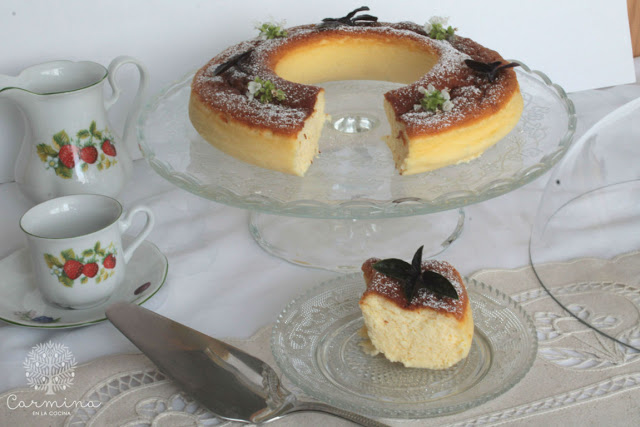 Pastel de queso y chocolate blanco Pastel de queso y chocolate blanco